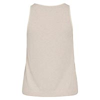 HELENA TANK NATURAL MELANGE - Rouge Edit