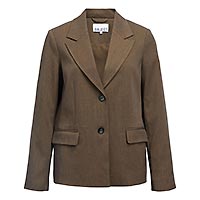 KARA BLAZER SEAL BROWN - Object
