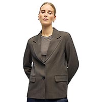 KARA BLAZER SEAL BROWN - Object