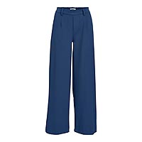 LISA PANT WIDE DARK DENIM - Object