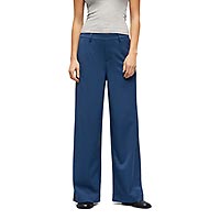 LISA PANT WIDE DARK DENIM - Object