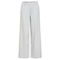 LISA PANT WIDE LIGHT GREY MEL - Object