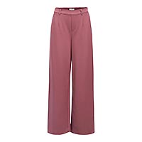LISA WIDE PANT ROSE BROWN - Object