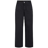 LORA WIDE JEANS BLACK L32 - Vila