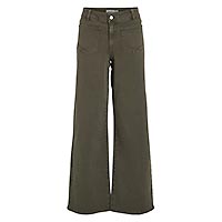 LORIE WIDE POCKET JEANS - Vila