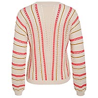 MARIAN TOP STRIPES RED - Vila