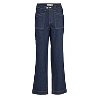 MOSVA STRAIGHT JEANS DK DENIM - Vila