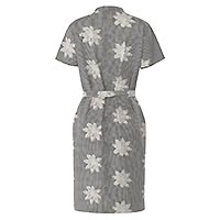 PENNY DRESS WHITE FLOWERS - Object