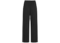 PLISA HW PANTS BLACK BEAUTY - Vila