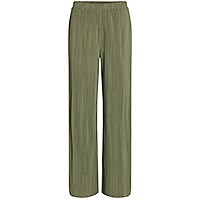 PLISA HW PANTS OIL GREEN - Vila