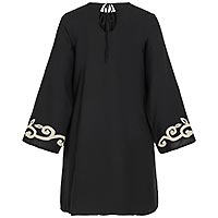 POLENE DRESS BLACK BEAUTY - Vila