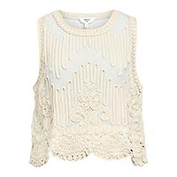 PRIMA KNIT TOP SANDSHELL - Object