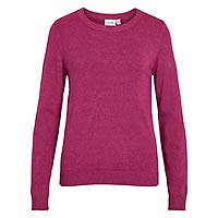 RIL O NECK BOYSENBERRY - Vila