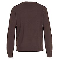 RIL O NECK COFFEE BEAN - Vila