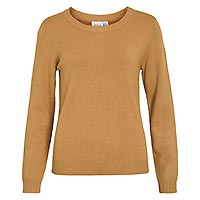 RIL O NECK TOP CUIVRE   - Vila