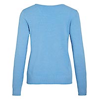 RIL VNECK KNIT ALL ABOARD - Vila