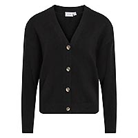 RIL V NECK CARDI BLACK - Vila