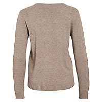 RIL V NECK FALCON MELANGE - Vila