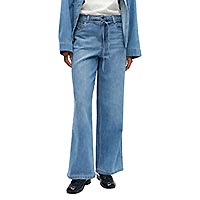 ROSIE WIDE JEANS LIGHT BLUE DENIM - Object