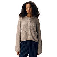 SAGGIA KNIT CARDIGAN HUMUS - Object