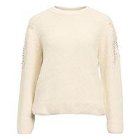 SALIKA PULL WHITE SAND - Object