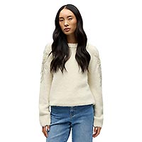 SALIKA PULL WHITE SAND - Object