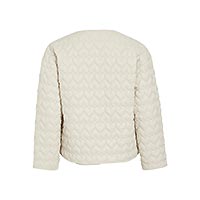 SILLA QUILTED JACKET BIRCH - Vila