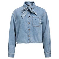 VILMA DENIM SHIRT MED BLUE - Object