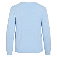 VIRIL O NECK KENTUCKY BLUE - Vila