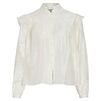 VIVIA SHIRT CLOUD DANCER - Rouge Edit
