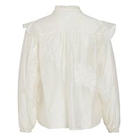 VIVIA SHIRT CLOUD DANCER - Rouge Edit