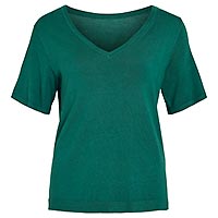 WENNIE VNECK GREEN - Vila