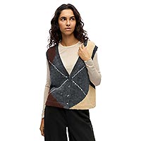 ZENA KNIT DARK GREY - Object