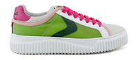 HERIKA WHITE MINT PINK - Voile Blanche
