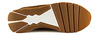JULIA FRINGE TABACCO - Voile Blanche