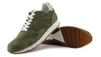 JULIA SUEDE ARMY GREEN - Voile Blanche