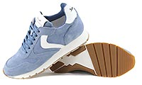 JULIA SUEDE LIGHT BLUE - Voile Blanche