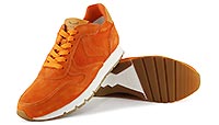 JULIA SUEDE ORANGE - Voile Blanche