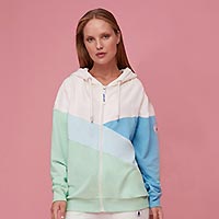 CORDELIA HOODIE CUCUMER MIX - Wanakome