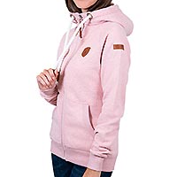 HERA HEATHER PINK FULL ZIP - Wanakome
