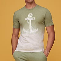 HOLONDER TSHIRT DIPDYED ANCHOR - Wanakome