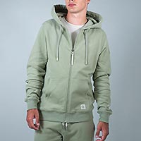 KIT HOODIE JACKET WHITE OLIVE - Wanakome