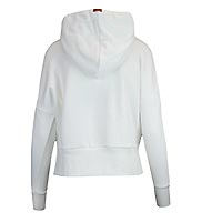 LEILA OVERSIZED HOODIE IVORY - Wanakome