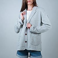 LILLY VESTE GRIS - Wanakome