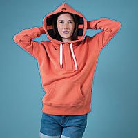 MAIA HOODIE HALF SANGUINE - Wanakome