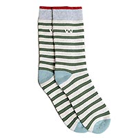 SOCKS WK STRIPE MILITARY - Wanakome