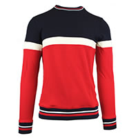 PULL LILLEHAMMER BLEU ROUGE - We Norwegians