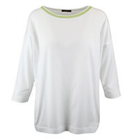 TOP ANCONA BLANC VERT - Whyci Milano