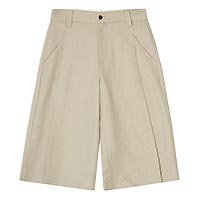 BERMUDA LIN MIX TILLEUL - Yerse