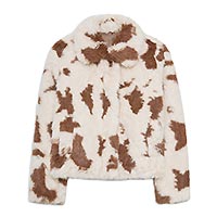 BLOUSON CARMY WHITE CAMEL - Yerse